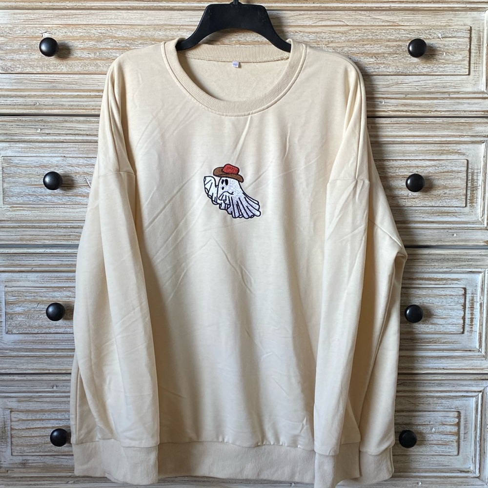 Unknown - Cowboy Ghost Long Sleeve Top